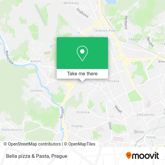 Карта Bella pizza & Pasta