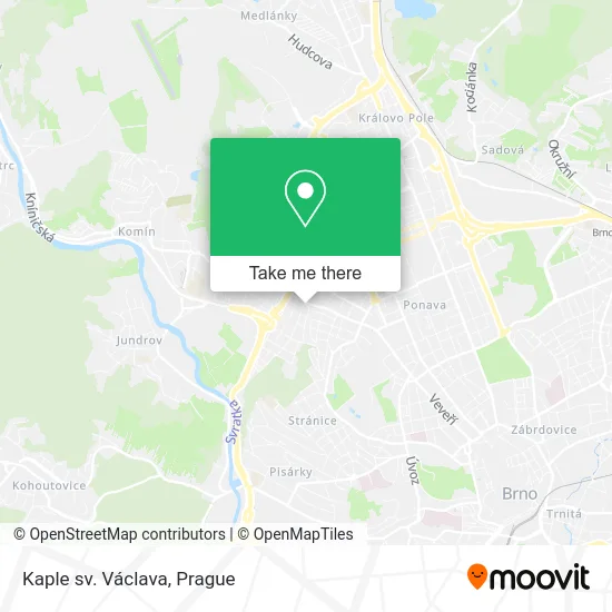 Карта Kaple sv. Václava