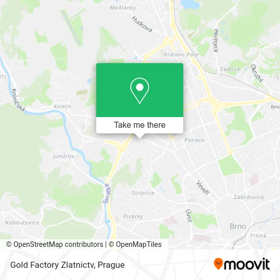 Карта Gold Factory Zlatnictv