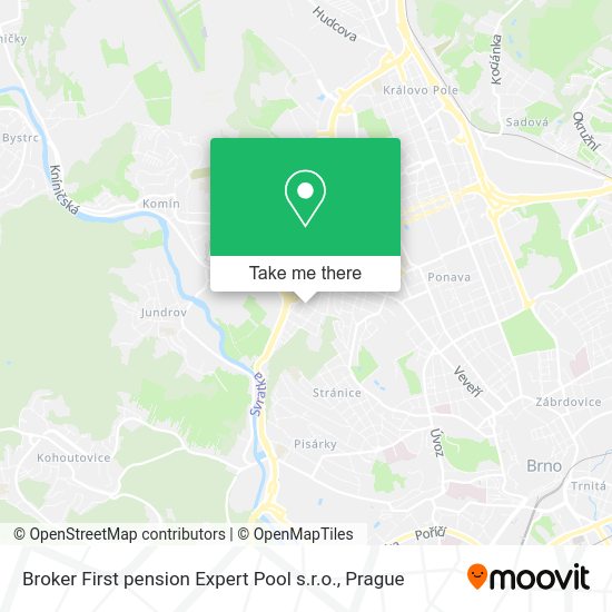Карта Broker First pension Expert Pool s.r.o.