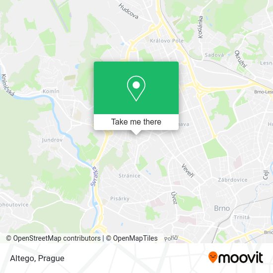 Карта Altego