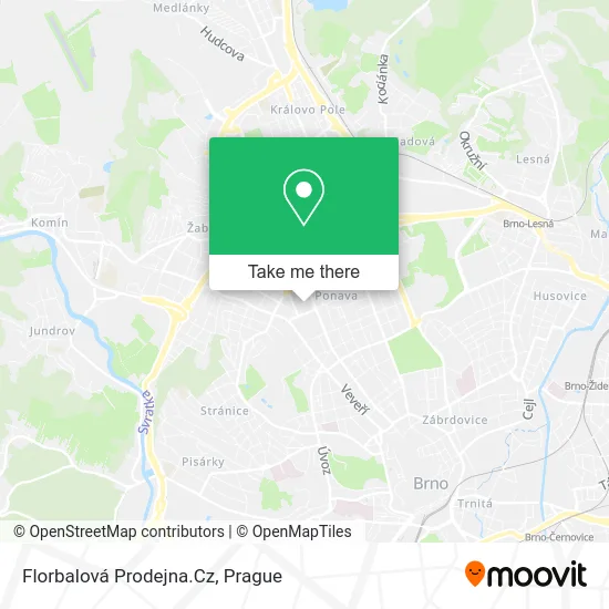 Карта Florbalová Prodejna.Cz