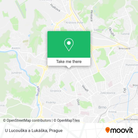 Карта U Lucouška a Lukáška
