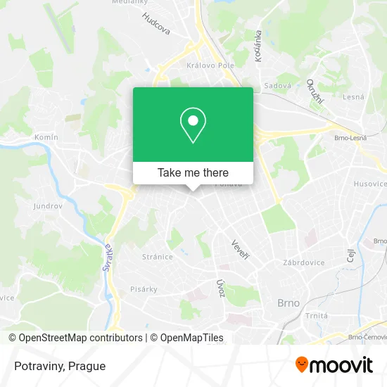 Карта Potraviny