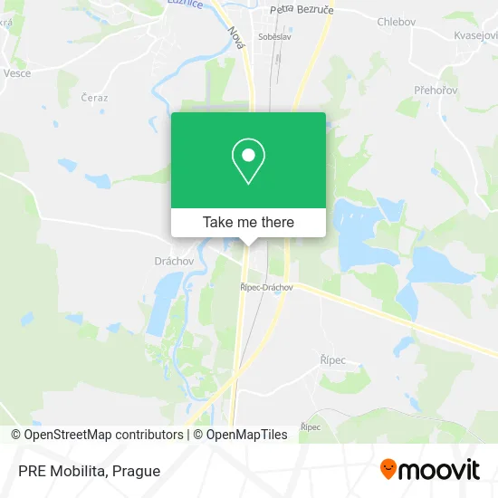 Карта PRE Mobilita