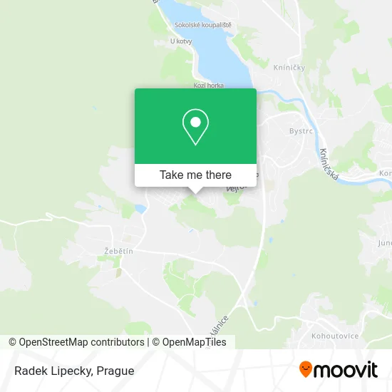 Карта Radek Lipecky