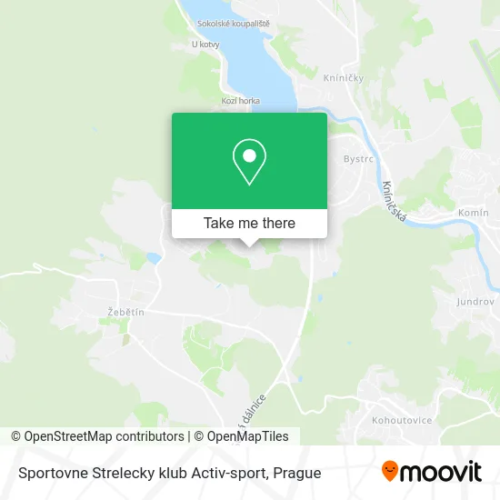 Карта Sportovne Strelecky klub Activ-sport