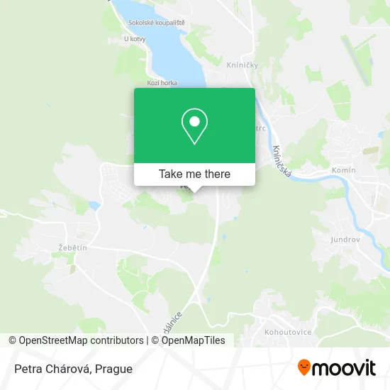 Карта Petra Chárová