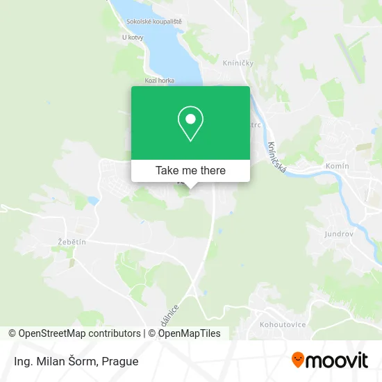 Карта Ing. Milan Šorm