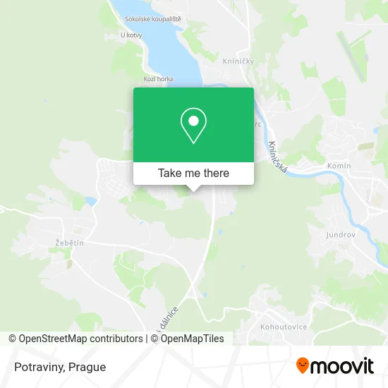 Карта Potraviny