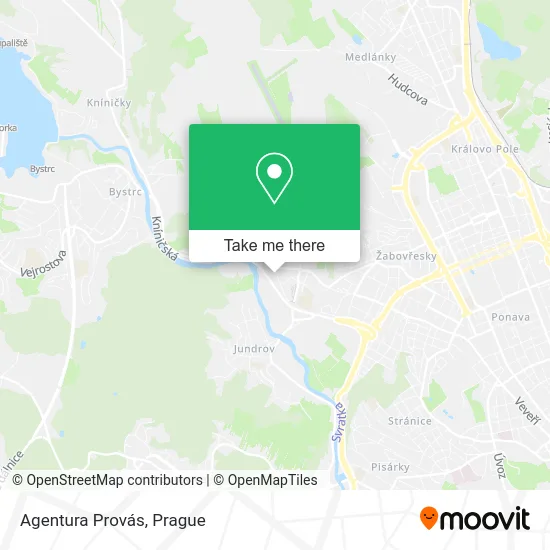Карта Agentura Provás