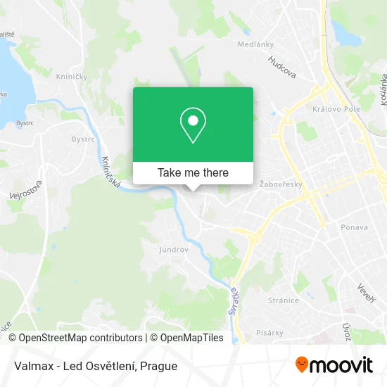 Карта Valmax - Led Osvětlení