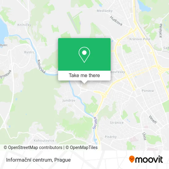 Карта Informační centrum