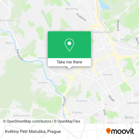 Květiny Petr Matuška map
