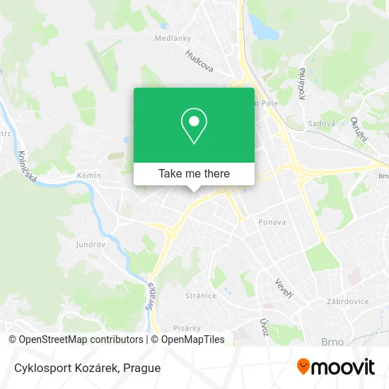 Карта Cyklosport Kozárek