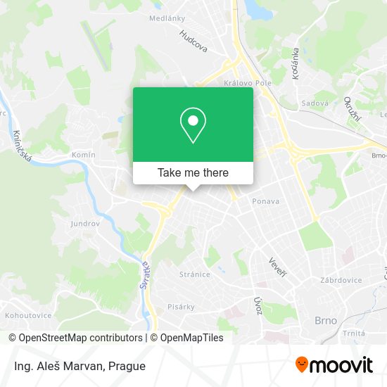 Карта Ing. Aleš Marvan