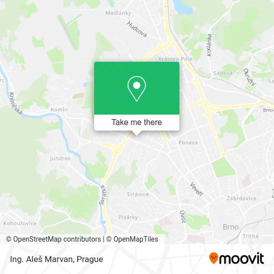 Карта Ing. Aleš Marvan