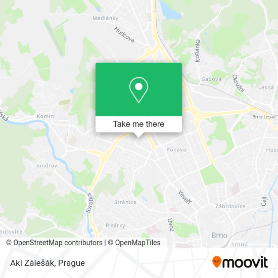 Карта Akl Zálešák