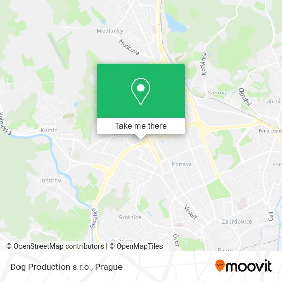 Карта Dog Production s.r.o.