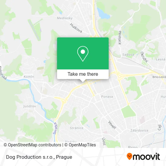 Карта Dog Production s.r.o.