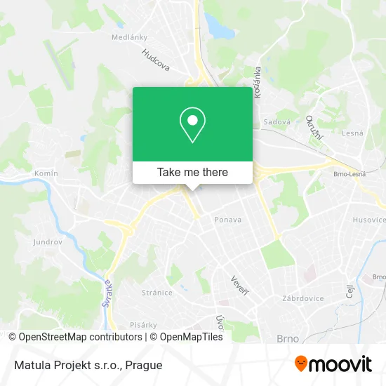 Карта Matula Projekt s.r.o.
