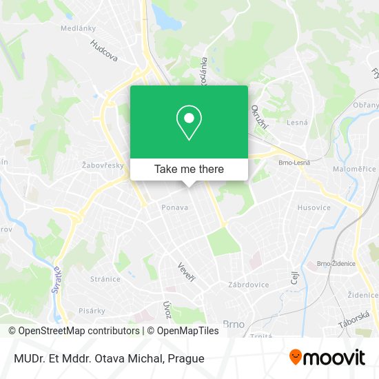 Карта MUDr. Et Mddr. Otava Michal