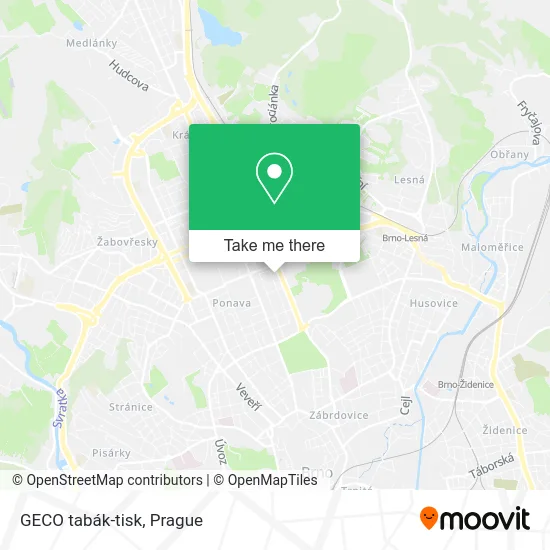 Карта GECO tabák-tisk