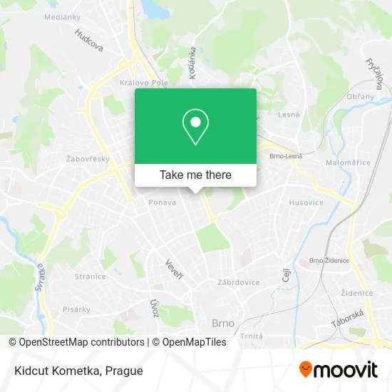 Карта Kidcut Kometka