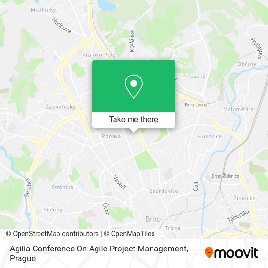 Карта Agilia Conference On Agile Project Management