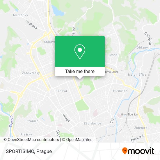 Карта SPORTISIMO