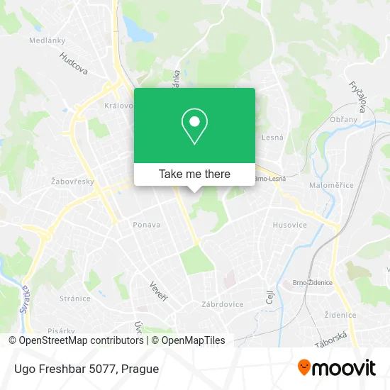 Карта Ugo Freshbar 5077