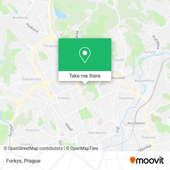 Карта Forkys