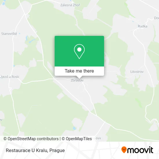 Карта Restaurace U Kralu