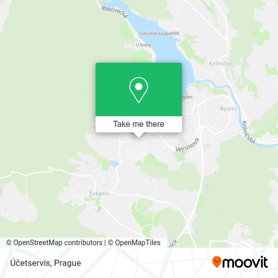 Карта Účetservis