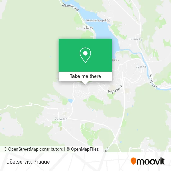 Карта Účetservis