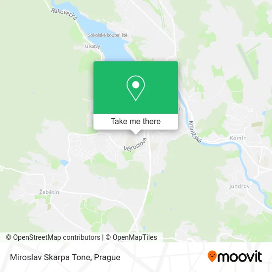 Карта Miroslav Skarpa Tone