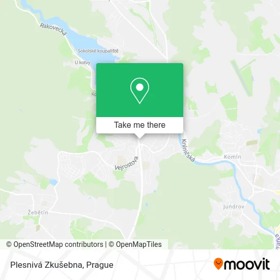 Карта Plesnivá Zkušebna