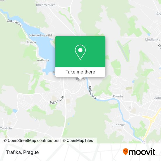 Карта Trafika
