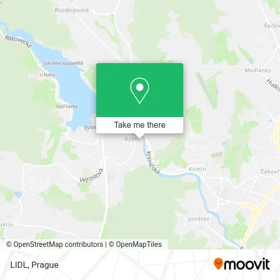 LIDL map