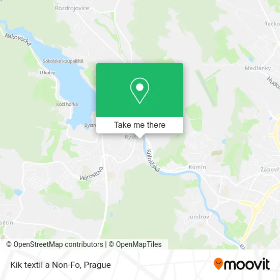 Карта Kik textil a Non-Fo