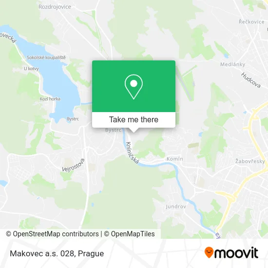 Карта Makovec a.s. 028