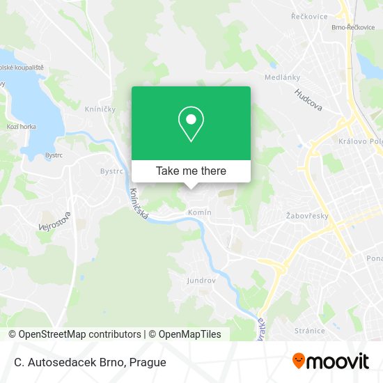 Карта C. Autosedacek Brno