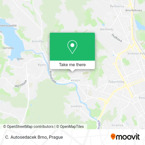 Карта C. Autosedacek Brno