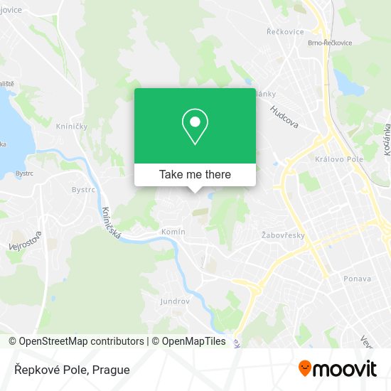 Карта Řepkové Pole