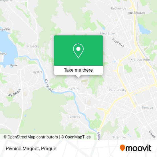 Карта Pivnice Magnet