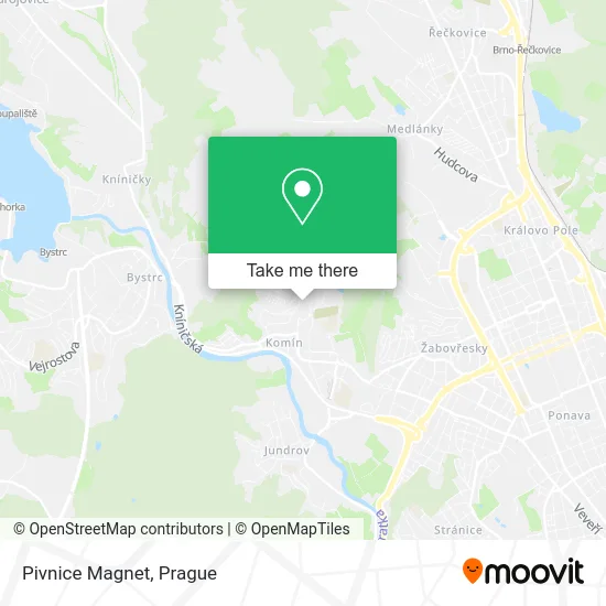 Карта Pivnice Magnet