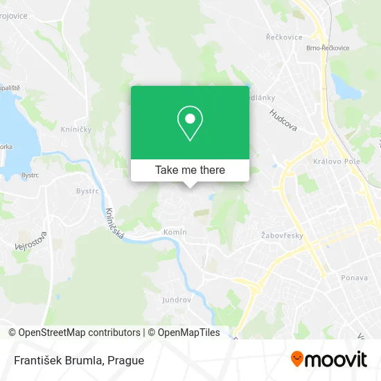 Карта František Brumla