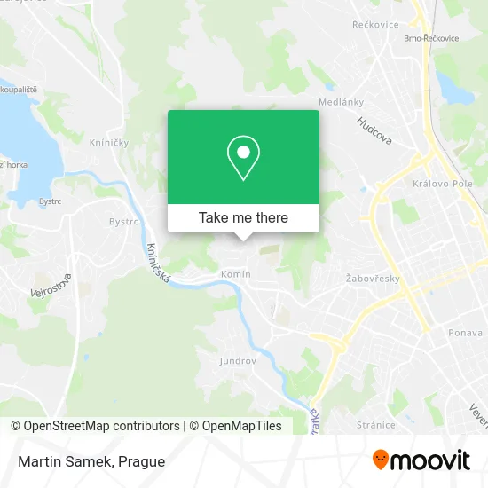 Карта Martin Samek