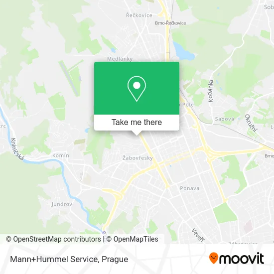 Карта Mann+Hummel Service