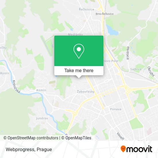 Webprogress map